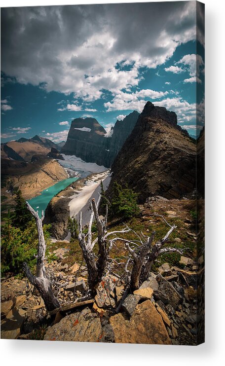 Glacier National Park Acrylic Print featuring the photograph Big Sky Country by Trevor Parker