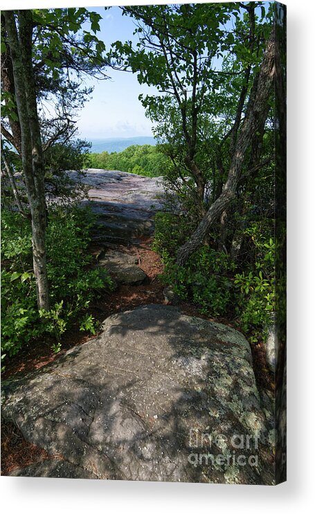 Mountain Acrylic Print featuring the photograph Black Mountain 27 by Phil Perkins