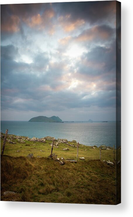 Coast Acrylic Print featuring the photograph Blasket View II by Mark Callanan