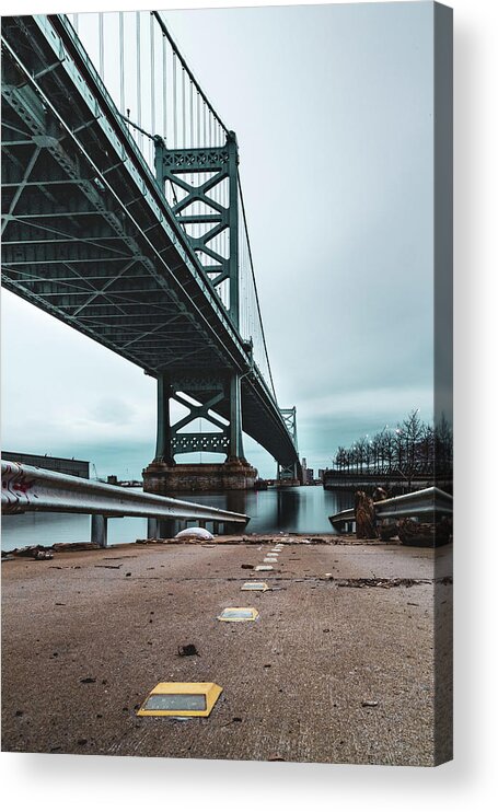 Wayer Acrylic Print featuring the photograph Boat Ramp by Kevin Plant