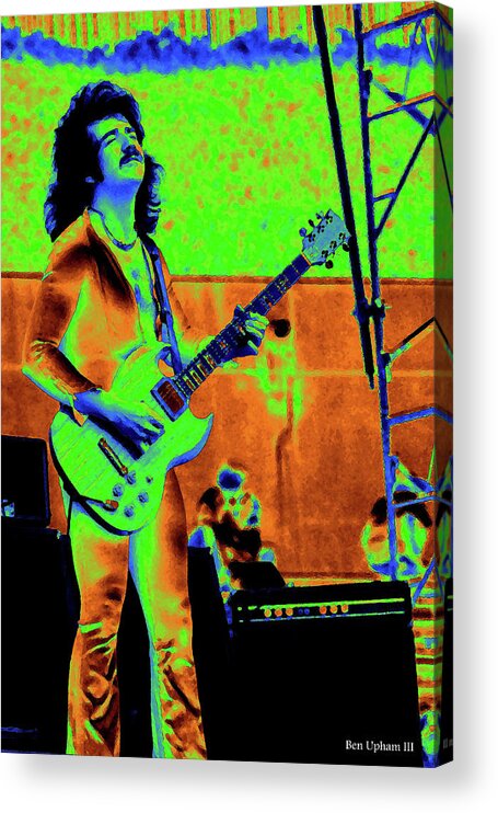 Blue Oyster Cult Acrylic Print featuring the photograph Boc Vra#17 by Benjamin Upham III