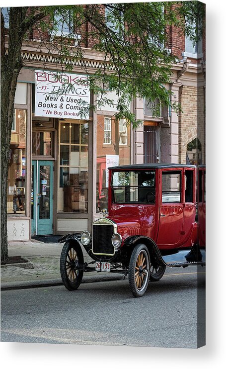 Bookstore Acrylic Print featuring the photograph Books N Things by Deborah Penland