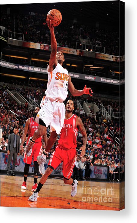 Nba Pro Basketball Acrylic Print featuring the photograph Brandon Knight by Barry Gossage