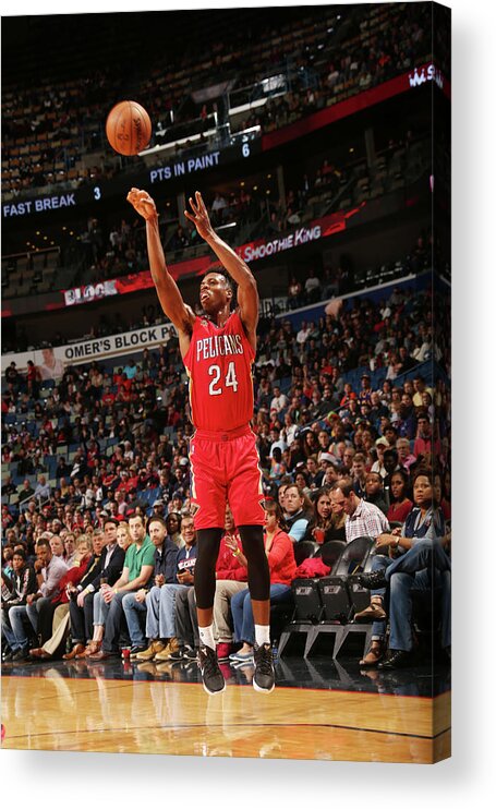 Smoothie King Center Acrylic Print featuring the photograph Buddy Hield by Layne Murdoch