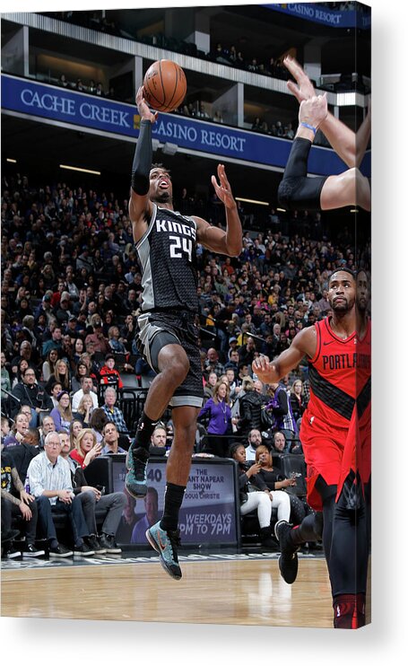 Buddy Hield Acrylic Print featuring the photograph Buddy Hield by Rocky Widner
