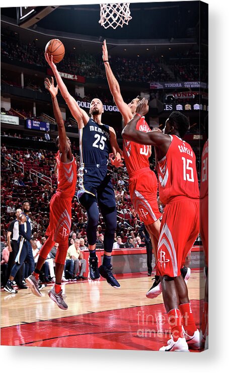 Chandler Parsons Acrylic Print featuring the photograph Chandler Parsons by Bill Baptist