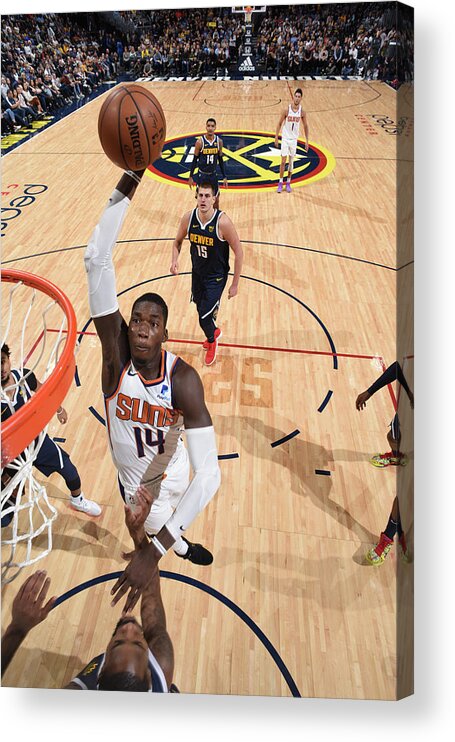 Nba Pro Basketball Acrylic Print featuring the photograph Cheick Diallo by Garrett Ellwood