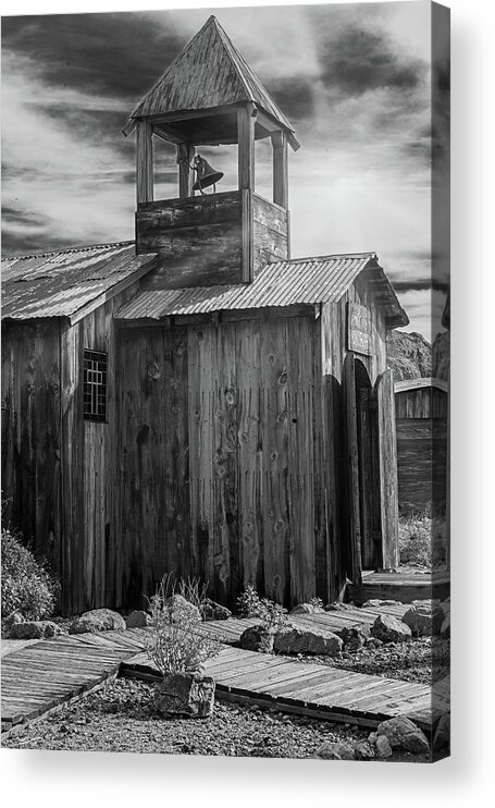 1864 Acrylic Print featuring the photograph Church Bell by Jack and Darnell Est