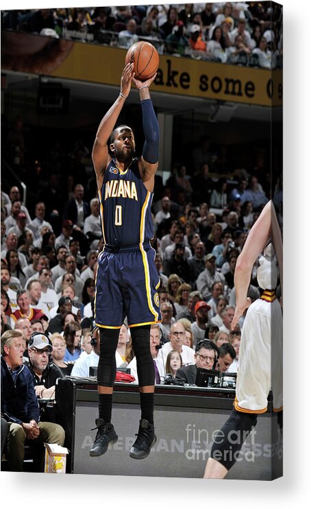 Playoffs Acrylic Print featuring the photograph C.j. Miles by David Liam Kyle