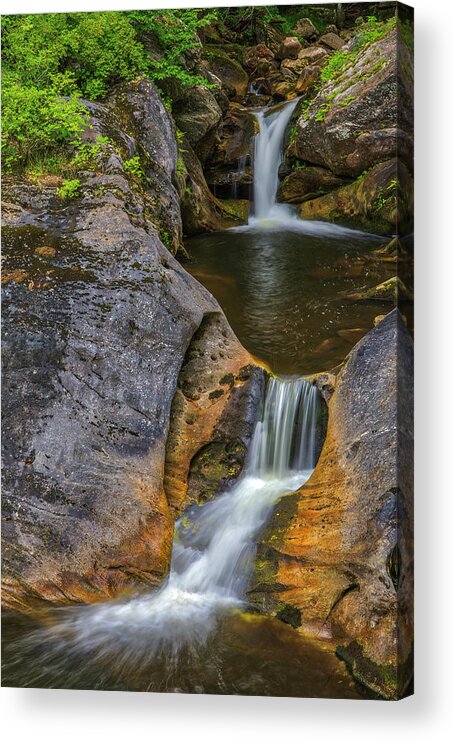 Connecticut Acrylic Print featuring the photograph Connecticut Kent Falls by Juergen Roth