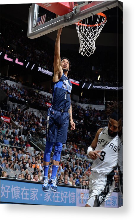 Courtney Lee Acrylic Print featuring the photograph Courtney Lee by Mark Sobhani