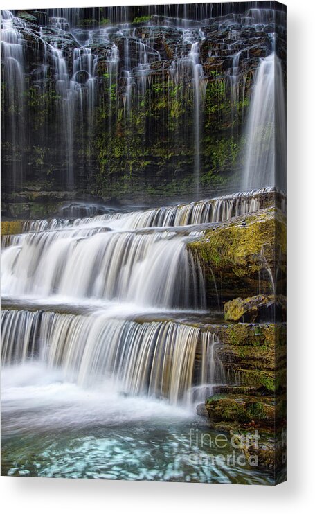 Cummins Falls State Park Acrylic Print featuring the photograph Cummins Falls 29 by Phil Perkins