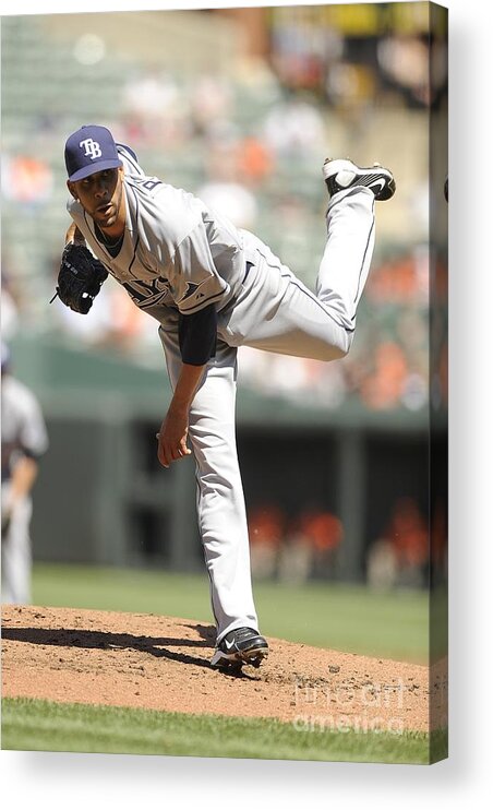 David Price Acrylic Print featuring the photograph David Price by G Fiume