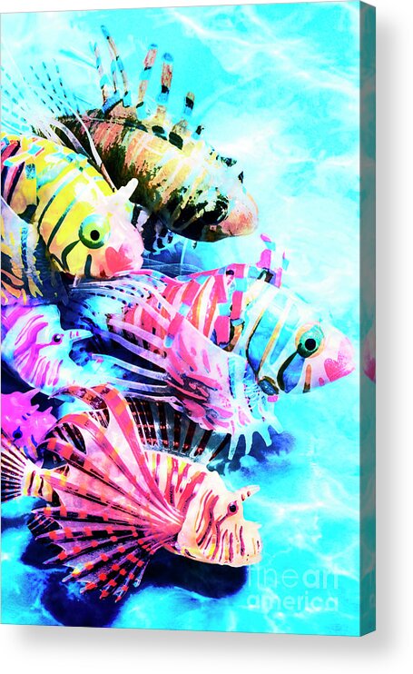 Sea Acrylic Print featuring the photograph Decoratively wild by Jorgo Photography