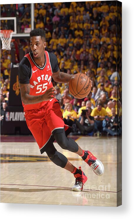 Playoffs Acrylic Print featuring the photograph Delon Wright by David Liam Kyle