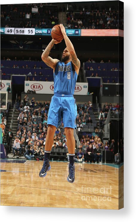 Deron Williams Acrylic Print featuring the photograph Deron Williams by Kent Smith