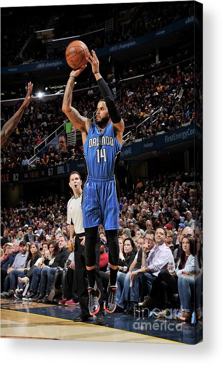 Dj Augustin Acrylic Print featuring the photograph D.j. Augustin by David Liam Kyle