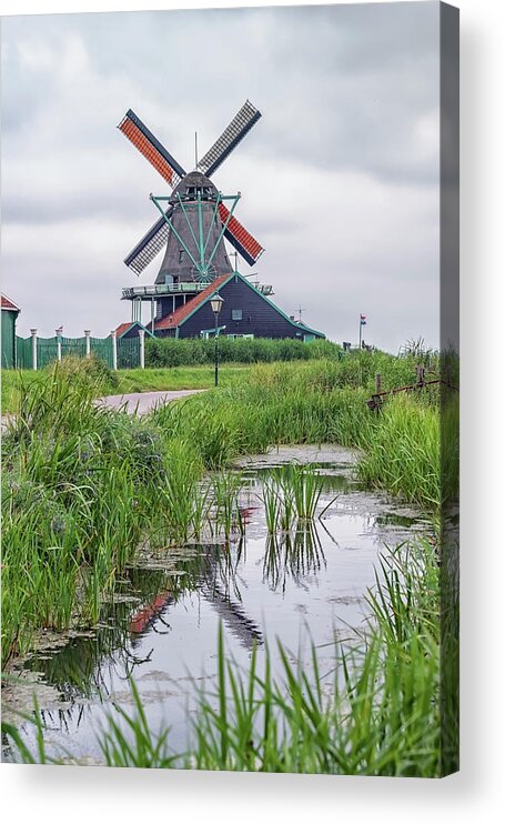 Dutch Acrylic Print featuring the photograph Dutch Countryside by Manjik Pictures