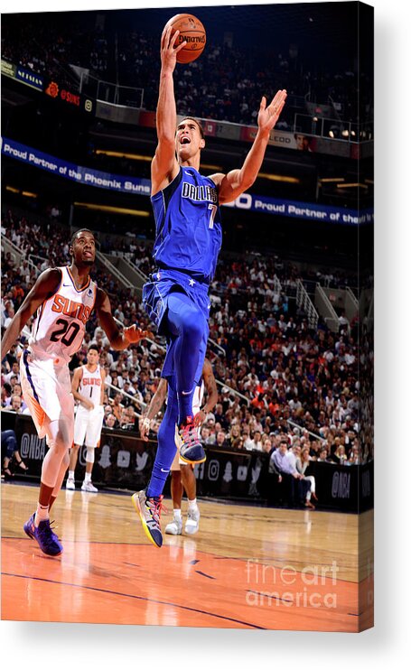 Dwight Powell Acrylic Print featuring the photograph Dwight Powell by Barry Gossage