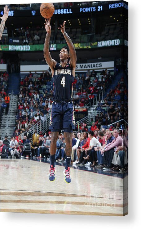 Smoothie King Center Acrylic Print featuring the photograph Elfrid Payton by Layne Murdoch