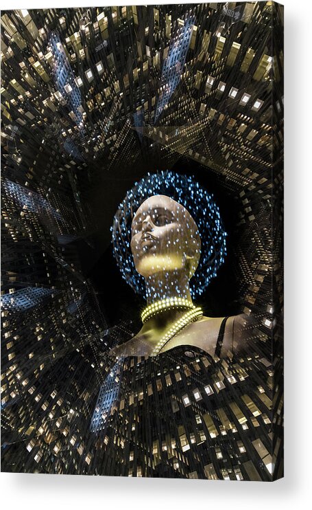 Alien Acrylic Print featuring the photograph Emergent by Alex Lapidus