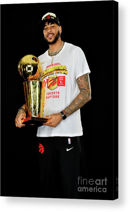 Playoffs Acrylic Print featuring the photograph Eric Moreland by Jesse D. Garrabrant