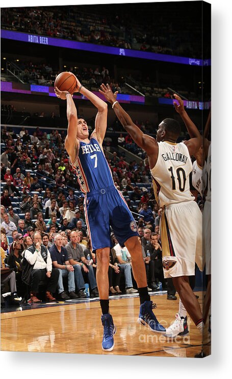 Ersan Ilyasova Acrylic Print featuring the photograph Ersan Ilyasova by Layne Murdoch