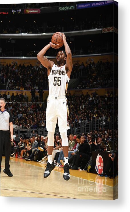 E'twaun Moore Acrylic Print featuring the photograph E'twaun Moore by Andrew D. Bernstein