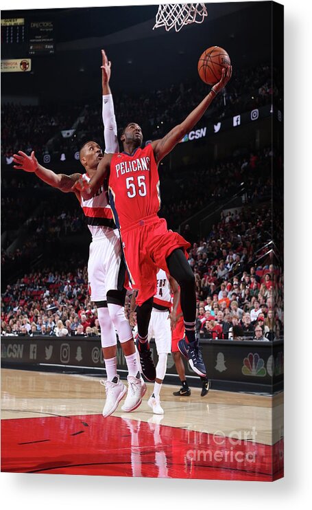E'twaun Moore Acrylic Print featuring the photograph E'twaun Moore by Sam Forencich