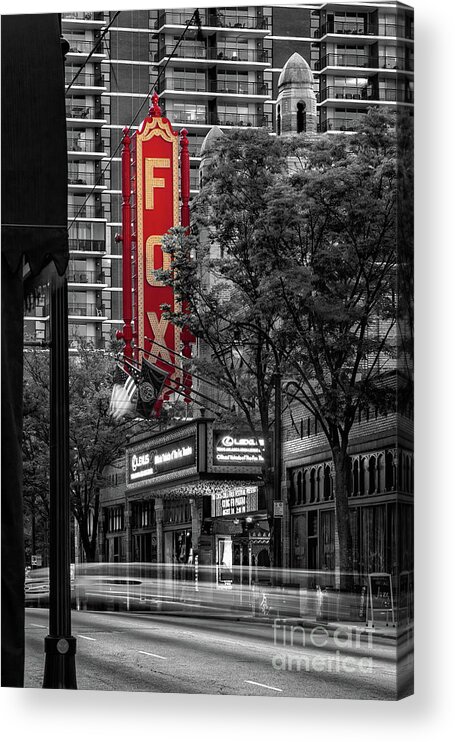Fox Theater Acrylic Print featuring the photograph Fabulous FOX Theater by Doug Sturgess