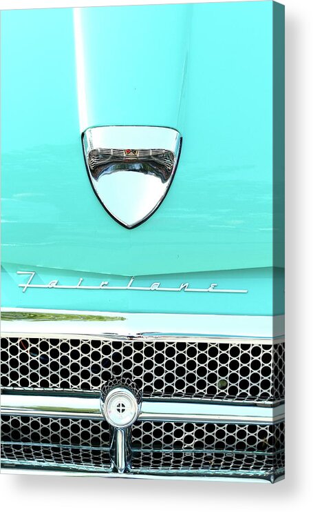 Ford Fairlane Acrylic Print featuring the photograph Fairlane by Lens Art Photography By Larry Trager