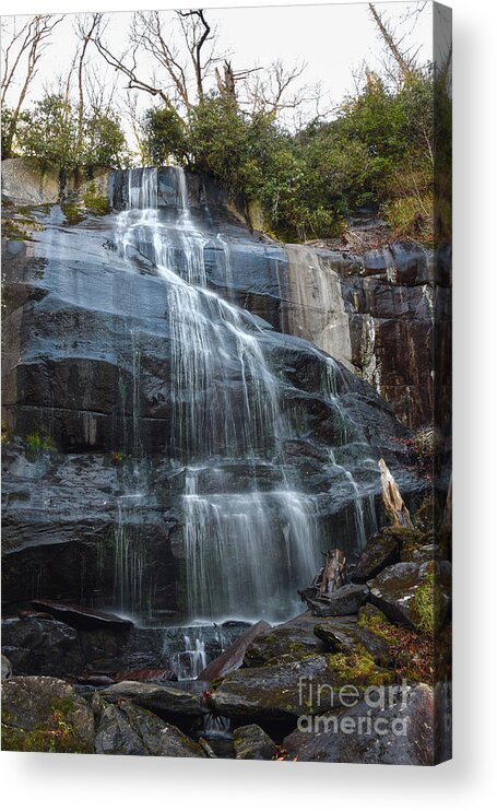 Falls Branch Falls Acrylic Print featuring the photograph Falls Branch Falls 9 by Phil Perkins