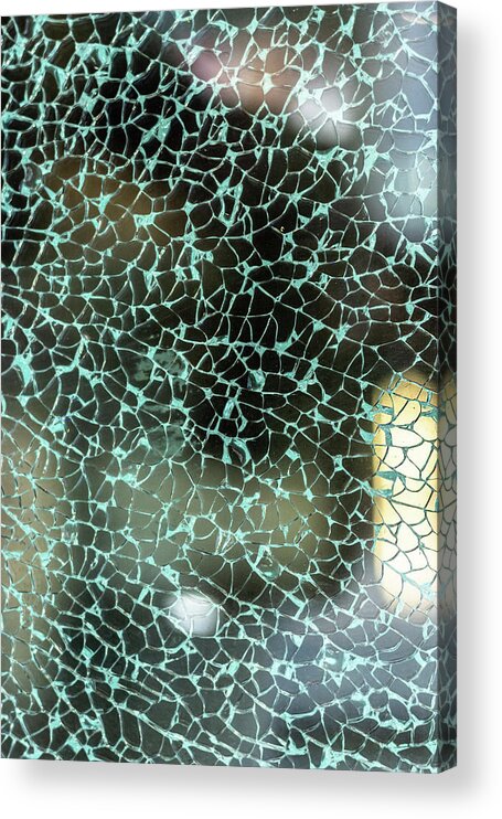 Abstract Acrylic Print featuring the photograph Firm Distractions by Bruce Davis
