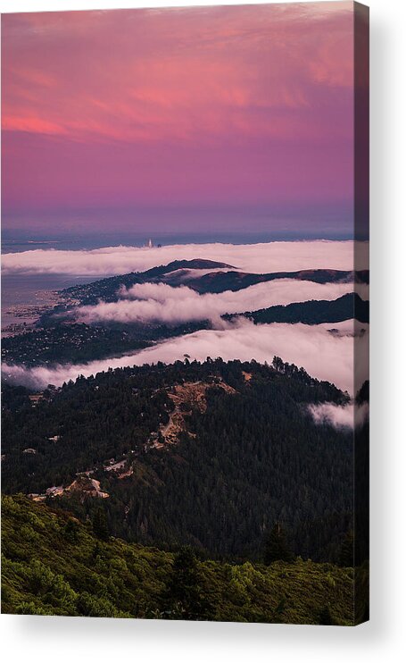  Acrylic Print featuring the photograph Fog Fingers by Louis Raphael