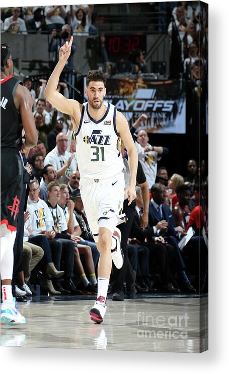 Georges Niang Acrylic Print featuring the photograph Georges Niang by Melissa Majchrzak