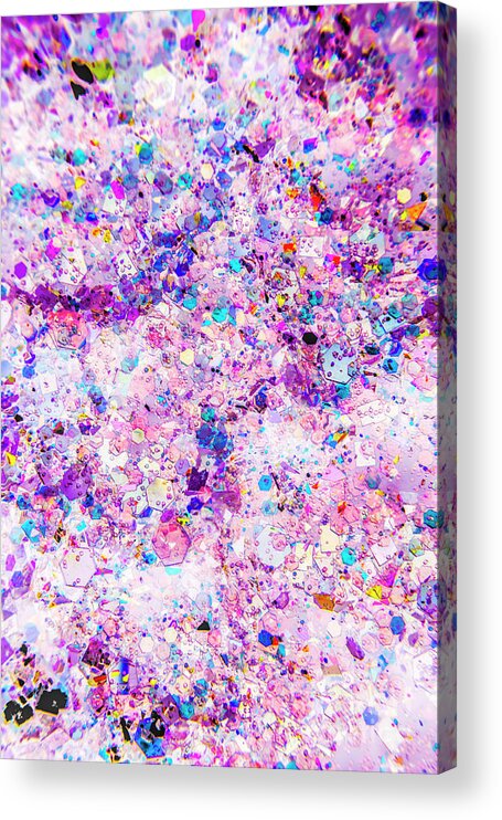 Glitter Acrylic Print featuring the photograph Glittering display by Jorgo Photography