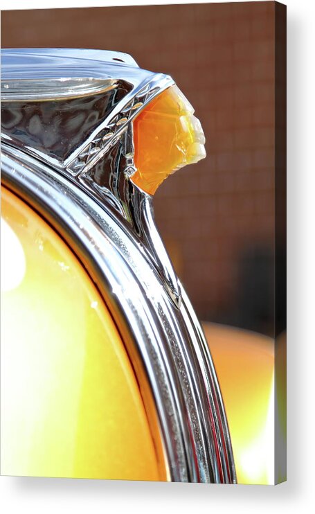 Pontiac Acrylic Print featuring the photograph Golden Chief by Lens Art Photography By Larry Trager