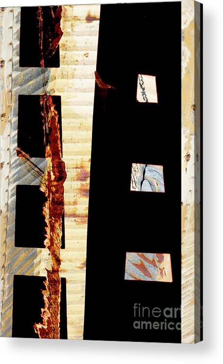 Buildings Acrylic Print featuring the photograph Graphic Grunge by Marilyn Cornwell