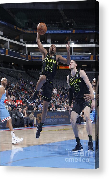 Nba Pro Basketball Acrylic Print featuring the photograph Isaiah Taylor by Rocky Widner