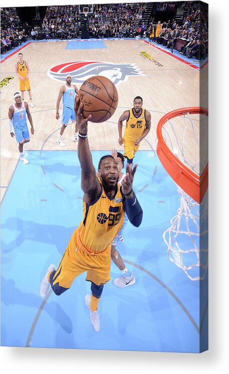 Nba Pro Basketball Acrylic Print featuring the photograph Jae Crowder by Rocky Widner