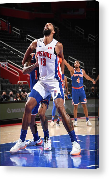 Nba Pro Basketball Acrylic Print featuring the photograph Jahlil Okafor by Chris Schwegler
