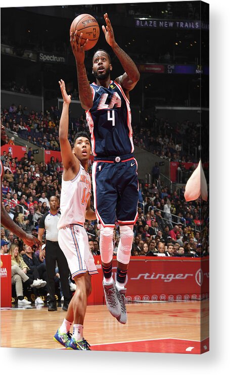 Jacmychal Green Acrylic Print featuring the photograph Jamychal Green by Andrew D. Bernstein