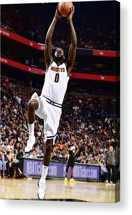 Jamychal Green Acrylic Print featuring the photograph Jamychal Green by Barry Gossage