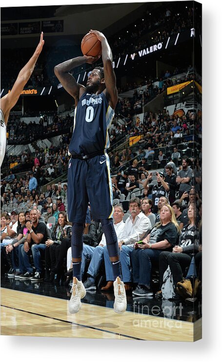 Jamychal Green Acrylic Print featuring the photograph Jamychal Green by Mark Sobhani
