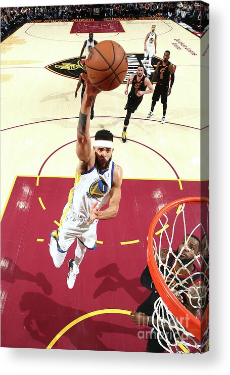 Javale Mcgee Acrylic Print featuring the photograph Javale Mcgee by Nathaniel S. Butler