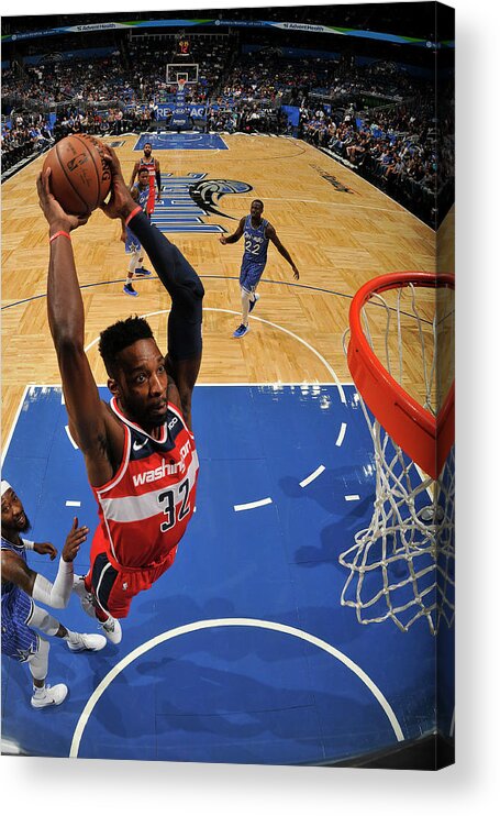 Nba Pro Basketball Acrylic Print featuring the photograph Jeff Green by Fernando Medina