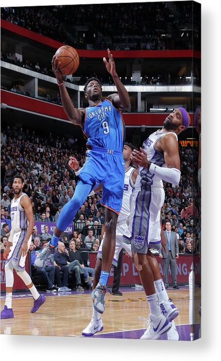 Nba Pro Basketball Acrylic Print featuring the photograph Jerami Grant by Rocky Widner