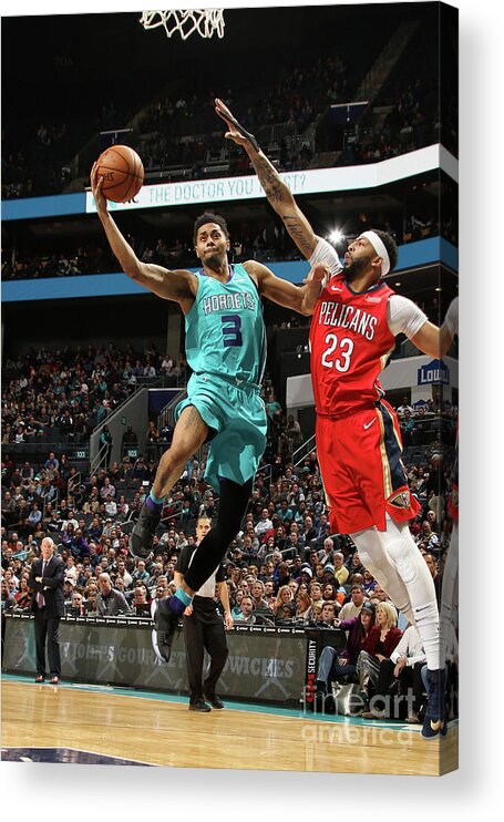Nba Pro Basketball Acrylic Print featuring the photograph Jeremy Lamb by Brock Williams-smith