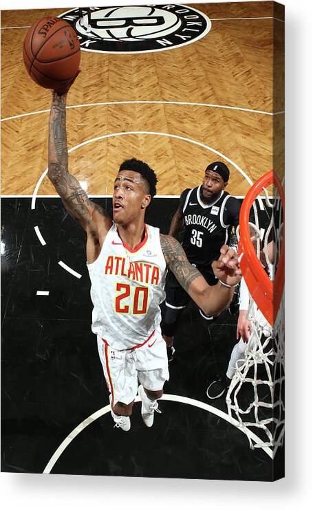 Nba Pro Basketball Acrylic Print featuring the photograph John Collins by Nathaniel S. Butler