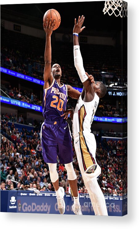 Smoothie King Center Acrylic Print featuring the photograph Josh Jackson by Bill Baptist